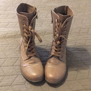 Brown Rampage boots size 5